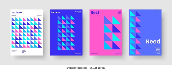 Abstract Report Layout. Modern Flyer Design. Isolated Business Presentation Template. Background. Book Cover. Brochure. Poster. Banner. Portfolio. Pamphlet. Advertising. Catalog. Brand Identity