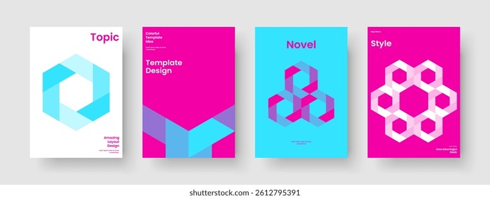 Abstract Report Layout. Modern Flyer Design. Isolated Background Template. Brochure. Banner. Business Presentation. Book Cover. Poster. Catalog. Pamphlet. Journal. Portfolio. Leaflet. Notebook