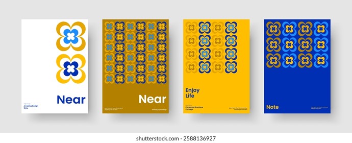 Abstract Report Template. Creative Brochure Layout. Modern Business Presentation Design. Poster. Flyer. Book Cover. Banner. Background. Handbill. Leaflet. Magazine. Pamphlet. Portfolio. Catalog