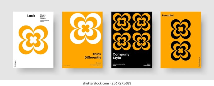 Abstract Report Template. Geometric Banner Design. Isolated Business Presentation Layout. Book Cover. Background. Flyer. Brochure. Poster. Brand Identity. Leaflet. Handbill. Advertising. Portfolio