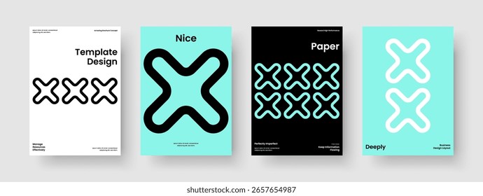 Abstract Report Template. Geometric Banner Design. Isolated Business Presentation Layout. Flyer. Brochure. Poster. Background. Book Cover. Newsletter. Notebook. Brand Identity. Magazine. Leaflet