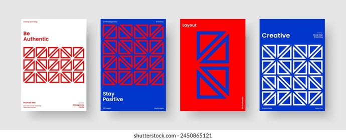 Abstract Report Template. Geometric Brochure Layout. Creative Flyer Design. Banner. Background. Poster. Book Cover. Business Presentation. Journal. Newsletter. Catalog. Notebook. Pamphlet