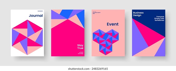 Abstract Report Template. Geometric Business Presentation Layout. Modern Flyer Design. Banner. Book Cover. Poster. Brochure. Background. Notebook. Brand Identity. Magazine. Leaflet. Catalog