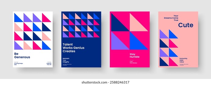 Abstract Report Template. Isolated Background Design. Modern Business Presentation Layout. Brochure. Banner. Flyer. Poster. Book Cover. Brand Identity. Leaflet. Notebook. Newsletter. Magazine