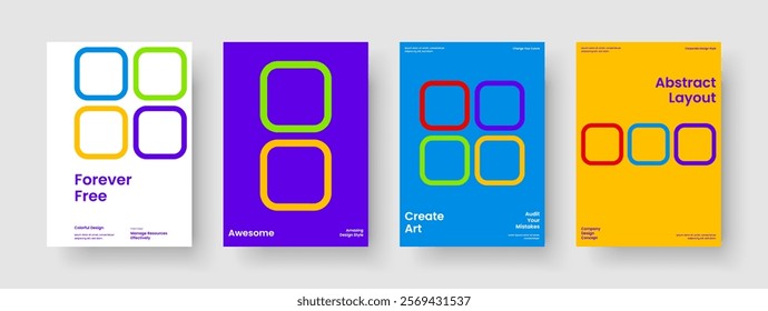 Abstract Report Template. Isolated Brochure Layout. Creative Banner Design. Background. Poster. Business Presentation. Book Cover. Flyer. Magazine. Portfolio. Brand Identity. Advertising. Journal