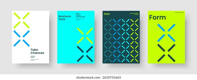 Abstract Report Template. Isolated Business Presentation Layout. Creative Poster Design. Brochure. Flyer. Background. Banner. Book Cover. Handbill. Magazine. Advertising. Newsletter. Brand Identity