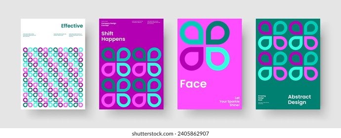 Abstract Report Template. Modern Banner Design. Isolated Business Presentation Layout. Book Cover. Flyer. Poster. Brochure. Background. Catalog. Newsletter. Leaflet. Brand Identity. Notebook