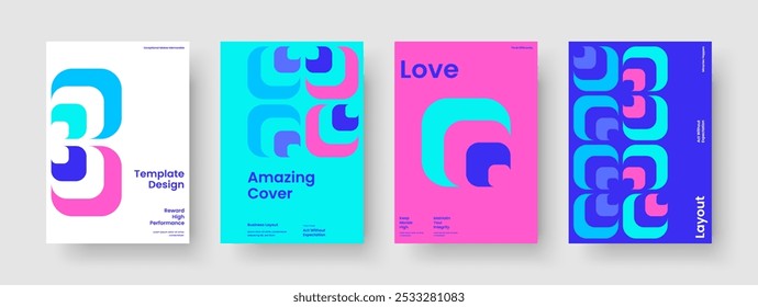 Abstract Report Template. Modern Banner Design. Isolated Background Layout. Flyer. Poster. Brochure. Book Cover. Business Presentation. Brand Identity. Notebook. Advertising. Magazine. Catalog