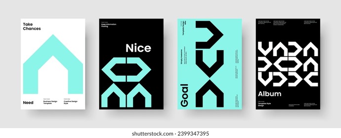 Abstrakte Berichtsvorlage. Modernes Broschürenlayout. Geometrisches Poster-Design. Buchcover. Flyer. Geschäftsvorführung. Hintergrund. Banner. Newsletter. Handbrief. Portfolio. Journal. Werbung