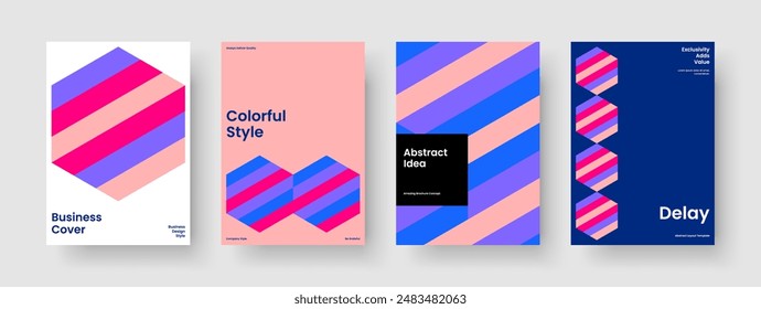 Abstract Report Template. Modern Brochure Design. Geometric Background Layout. Business Presentation. Poster. Flyer. Banner. Book Cover. Journal. Leaflet. Notebook. Handbill. Catalog. Advertising