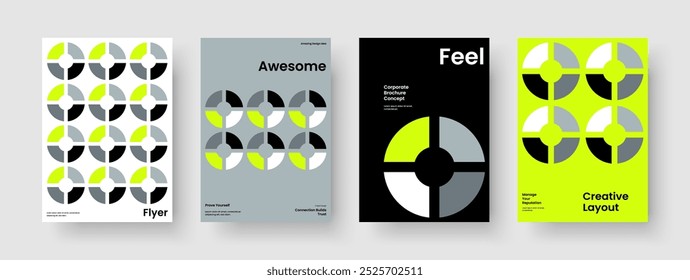 Abstrakte Berichtsvorlage. Modernes Flyer Design. Layout für kreative Geschäftspräsentationen. Hintergrund. Poster. Broschüre. Banner. Buchumschlag. Werbung. Erfassung Broschüre. Zeitschrift. Notebook. Katalog