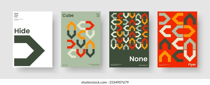 Modelo de relatório abstrato. Design moderno de pôster. Layout de Panfleto Isolado. Apresentação de negócios. Brochura. Histórico. Capa de Livro. Faixa. Identidade da marca. Notebook. Panfleto. Catálogo. Publicidade