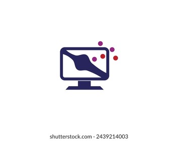 An abstract representation of binary code forming the outline of a computer, representing the foundation of digital technology.
