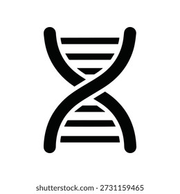 Representación Abstractas de la estructura de doble hélice del ADN, un símbolo de la vida, la genética y la investigación científica