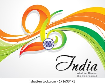 abstract Republic Day Background