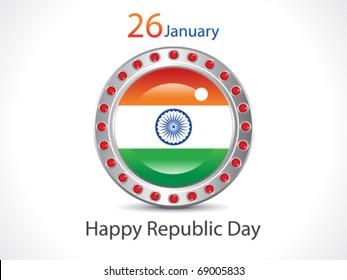 abstract republic day wallpaper vector illustration