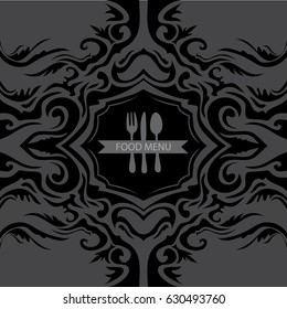 Abstract Restaurant Art (Vector Art)
