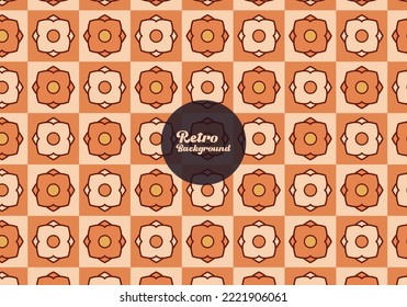 Abstract retro 1970s background with colorful striped design, vector illustration design for poster, wall art, banner graphic. computer wallpaper desktop.  Vector EPS