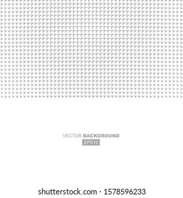 Abstract Retro 3d Halftone Gradient Background Element on White Backdrop