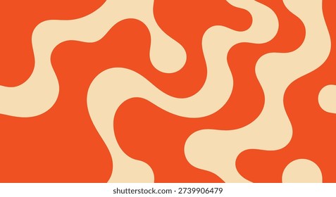 Abstractas estilo retro los