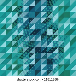 Abstract retro background