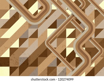 Abstract retro background