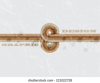 Abstract retro background