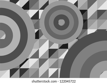 Abstract retro background