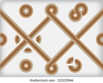 Abstract retro background