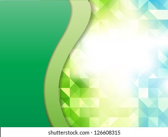 Abstract retro background