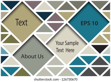 Abstract retro background
