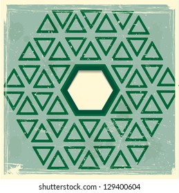 Abstract retro background