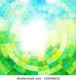 Abstract retro background