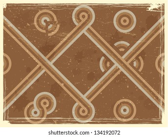 Abstract retro background