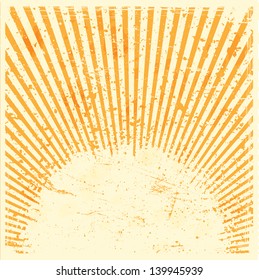 Abstract retro background