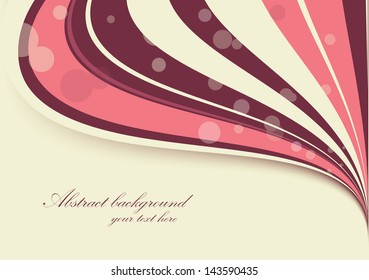 Abstract retro background