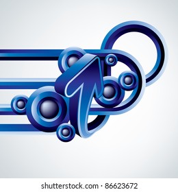 abstract retro background
