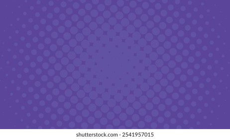 Fondo retro abstracto de semitono punteado patrón de cómic Polkadot