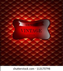 Abstract retro background for greeting card, with retro label for design. Design template, card can be used banners, invitation, congratulation or website layout vector