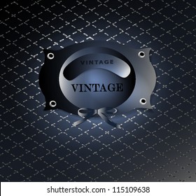 Abstract retro background for greeting card, with retro label for design. Design template, card can be used banners, invitation, congratulation or website layout vector