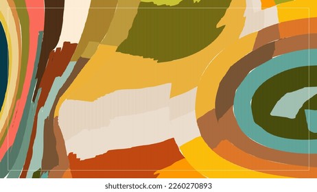 fondo retro abstracto con medio tono