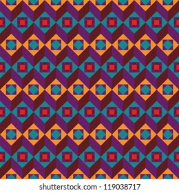 Abstract retro background seamless pattern wrapping paper