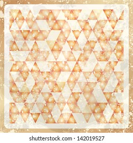 Abstract retro background, vector illustration