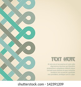 Abstract retro background. Vector illustration