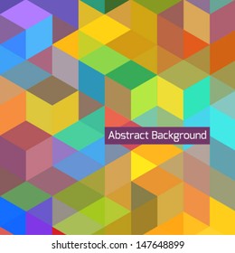Abstract retro background. Vector illustration.
