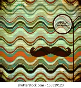 Abstract retro background. Vector Illustration.