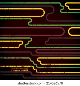 Abstract retro background. Vector illustration