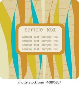 Abstract retro background. Vector illustration.