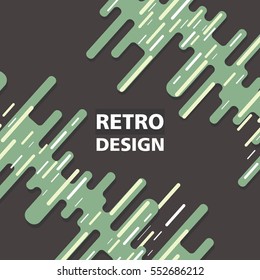 Abstract Retro Background. Vector Illustration EPS 10