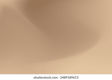 Abstract retro brown colors blurred background, with smooth glowing texture. Bright gradient wallpaper with copy space. Aesthetic shades backdrop for product display, websites, presentations